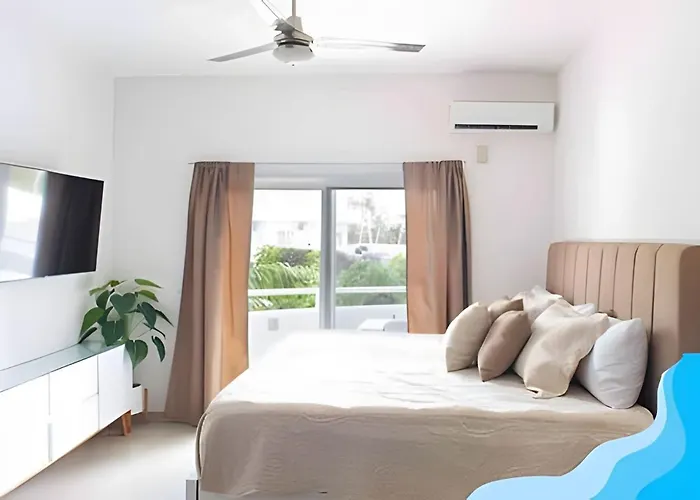 Minimalist With Pool And Free Scooter Apartment Cozumel